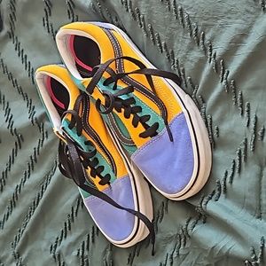 multi color vans
